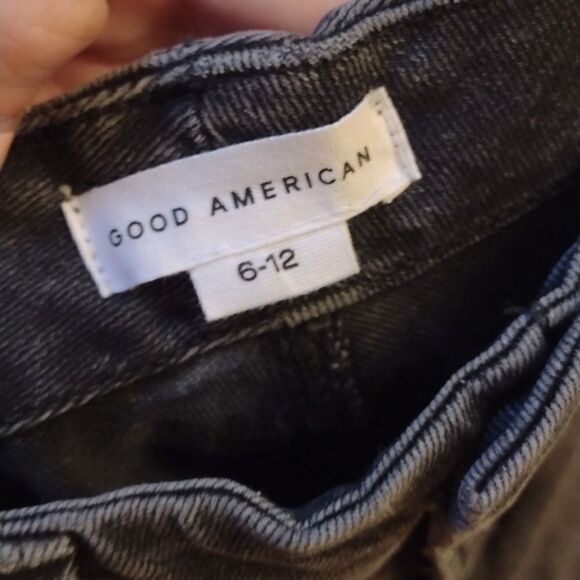 NWT Good American X Calik Denim Good Waist Black Skinny Jeans - Picture 8 of 14